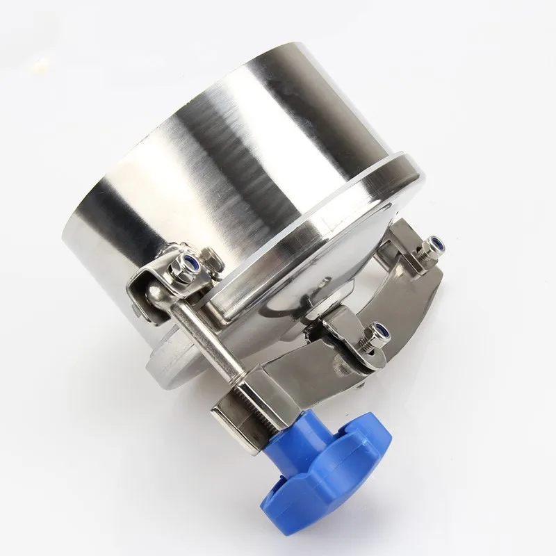 DN150-DN600 без давления круглая крышка люка SS304 нержавеющая сталь санитарная дверца люка