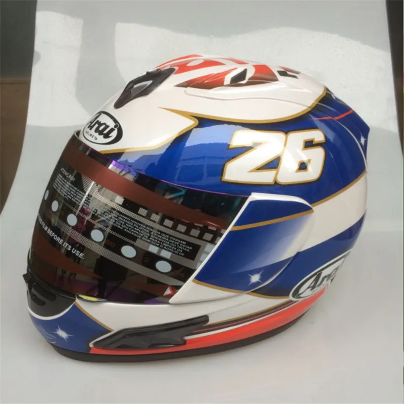 Мотоциклетный шлем полное лицо ARAI шлем мотоциклетный полный шлем ECE22 шлем безопасный корабль