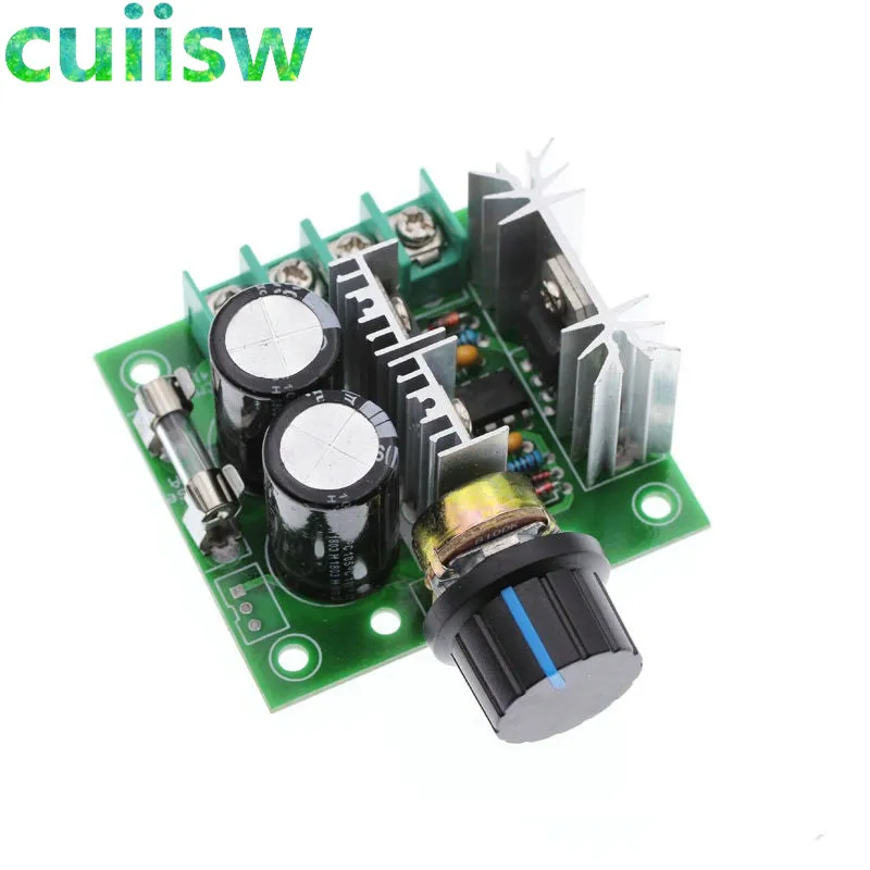 12 V-40 V 10A 13khz широтно-импульсная модуляция ШИМ DC регулятор скорости двигателя переключатель контроллера черный
