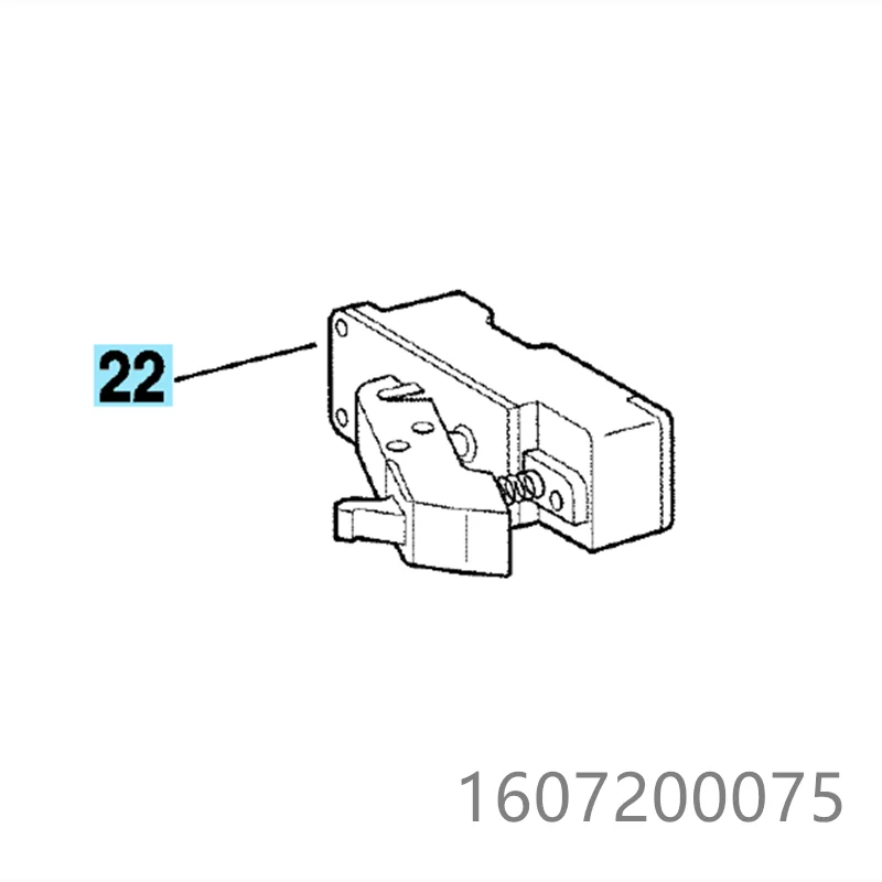 Переключатель для BOSCH GRW11E GSB90-2E GBM16-2E GBM23-2E DRM23/13 GBM16-2RE 1607200075 аксессуары для электроинструментов