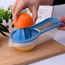 Портативная ручная соковыжималка для фруктов и овощей, мини-соковыжималка, соковыжималка для апельсинового лимона, пластиковая соковыжималка для цитрусовых, кухонные инструменты