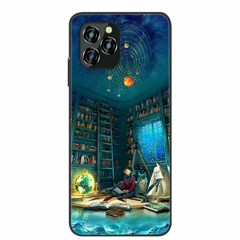 Black Bumper Silicone Phone Case - Soft TPU Cover & Protective Back Shell