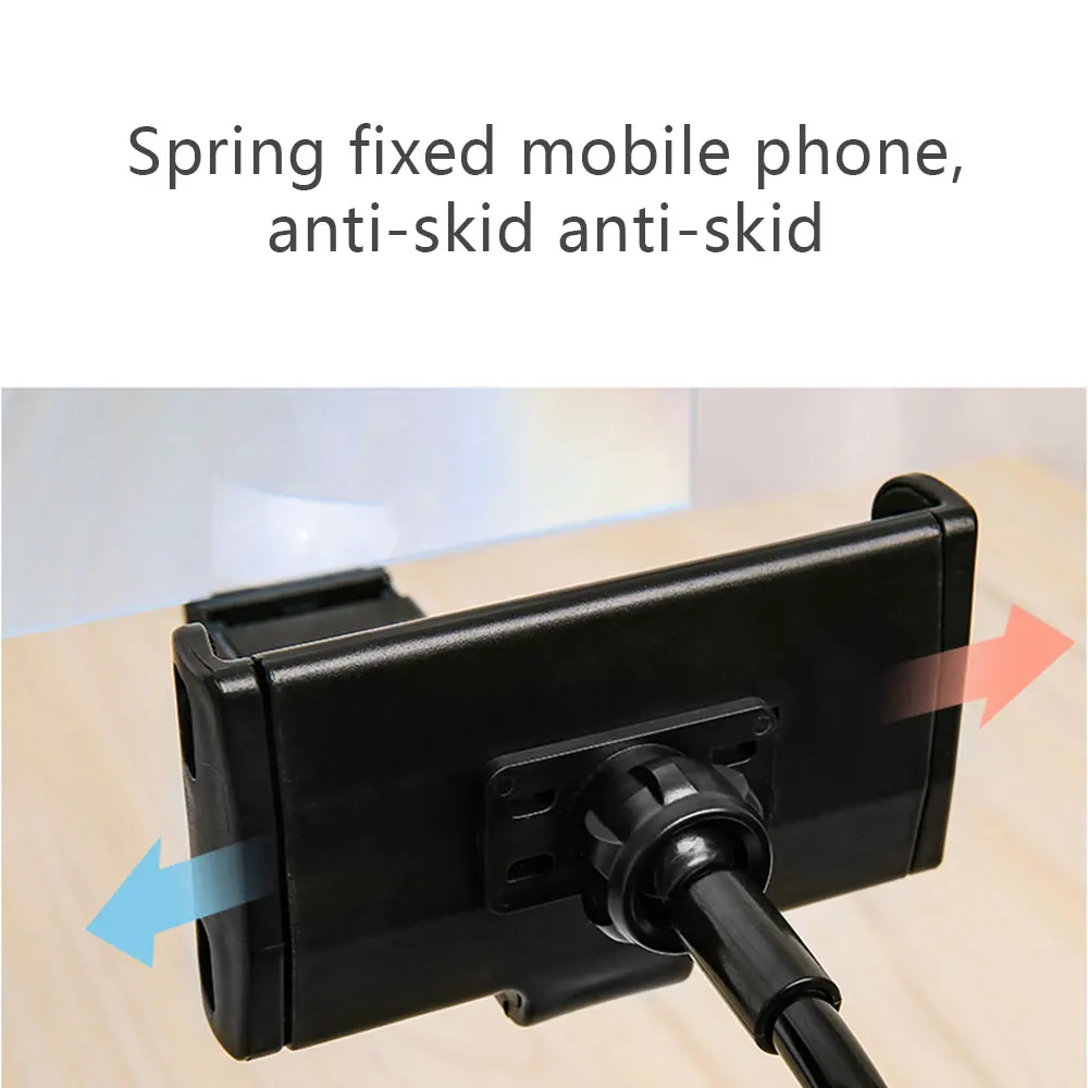  Universal Stand Cell Phone screen amplifier holder Flexible Long Arm lazy Phone Holder Clamp Bed Ta