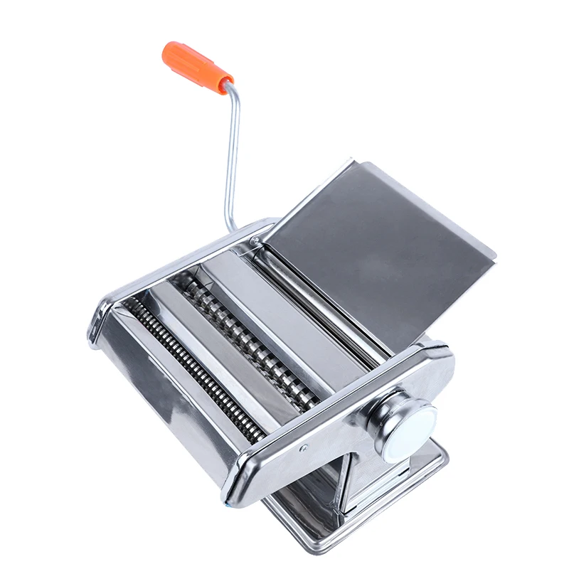 

Stainless Steel ordinary 2 Blades Pasta Making Machine Manual Noodle Maker Hand Operated Spaghetti Cutter h2