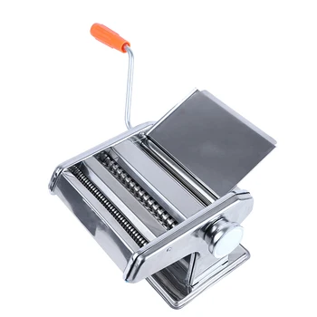 

Stainless Steel ordinary 2 Blades Pasta Making Machine Manual Noodle Maker Hand Operated Spaghetti Cutter h2