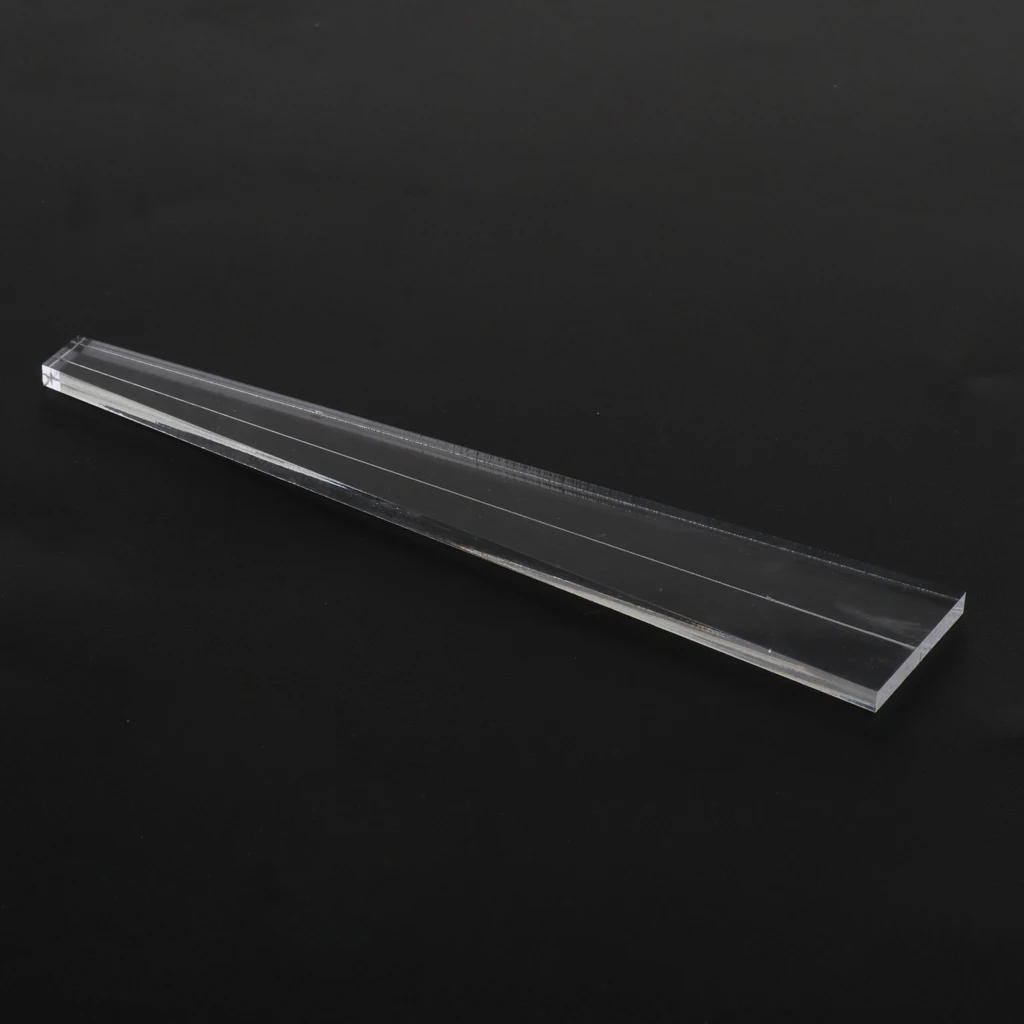 

Acoustic Electric Guitar Body Trapezoid Acrylic Template Mold DIY Luthier Builder Tool for Guitar DIY Handcrafted Enthusiasts