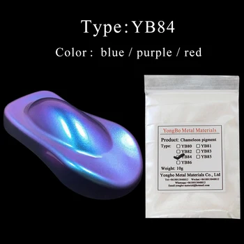 

YB84 Chameleon Pigment Powder Coating Dye for Cars Automotive Arts Crafts Nails Decoration Acrylic P