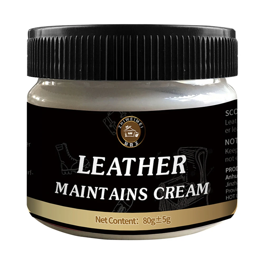 

Leather Care Cream Car Care Leather Cream Leather Conditioner For Leather Clothes Pants Bags Car Seat Polishing Nourishment
