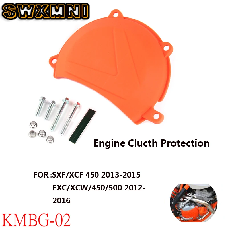 Motorcycle Clutch protection cover for SXF/XCF 450 2013 2014 2015 EXC/XCW 450/500 2012 2013 2014