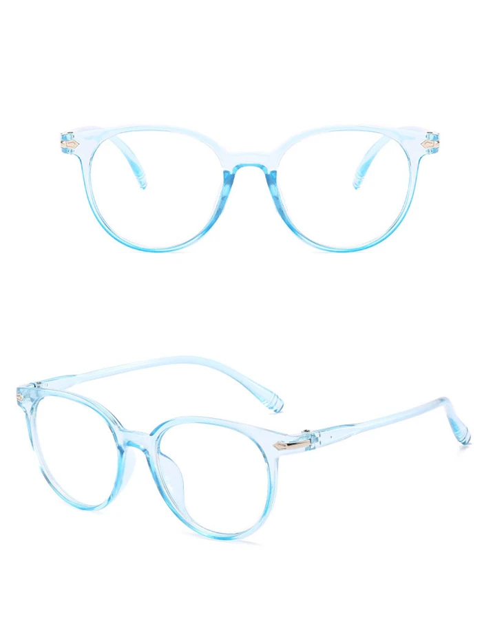 Ретро студенческие готовые очки для близорукости, женские очки, Овальные, Короткие очки для мужчин, черная оправа 0-0,5-1,0-1,5 To-6,0