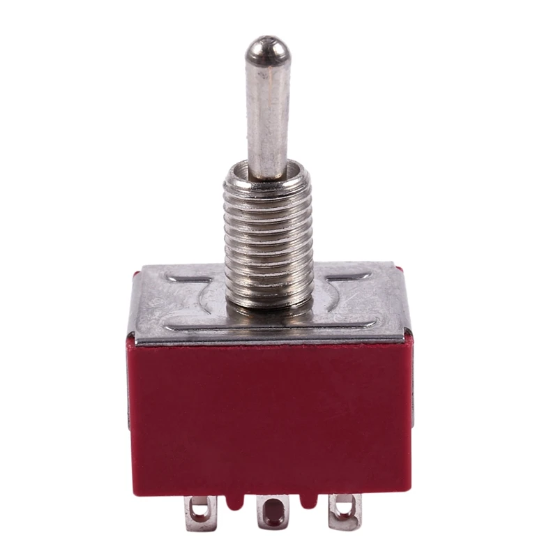 AC 250V 2A 125V 5A Вкл/вкл 2 положения 3PDT тумблер