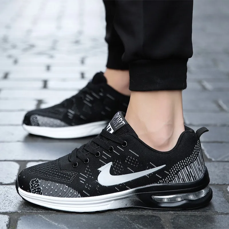 2019 Hot New Fashion Men Shoes Breathable Mesh Shoes Outdoor Sports Shoes Casual Sneakers Walking Running Shoes Plus Size 2019 Hot New Fashion Men Shoes Breathable Mesh Shoes Outdoor Sports Shoes Casual Sneakers Walking Running Shoes Plus Size