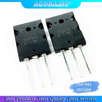 

6PCS 2SA1943 TO-3P 2SC5200 TO-3PL=3pair ( 3PCS C5200 + 3PCS A1943 )