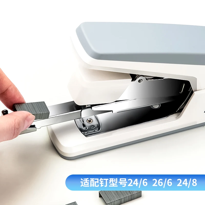 Deli can Bind 40 страниц трудосберегающий степлер костюм 24/6 26/6 и 24/8 штапель канцелярские принадлежности белый и черный 0371