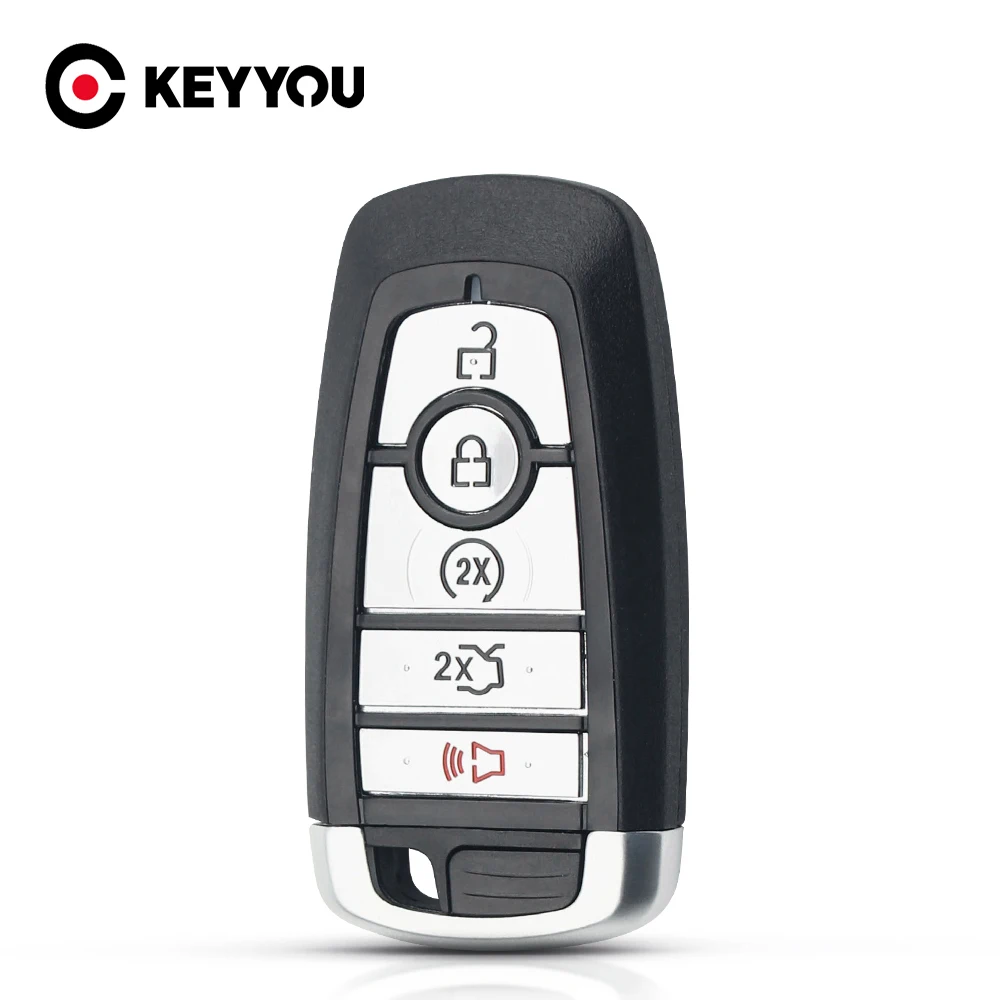 Брелок для автомобильного ключа дистанционного управления 5 кнопок Ford Fusion Explorer