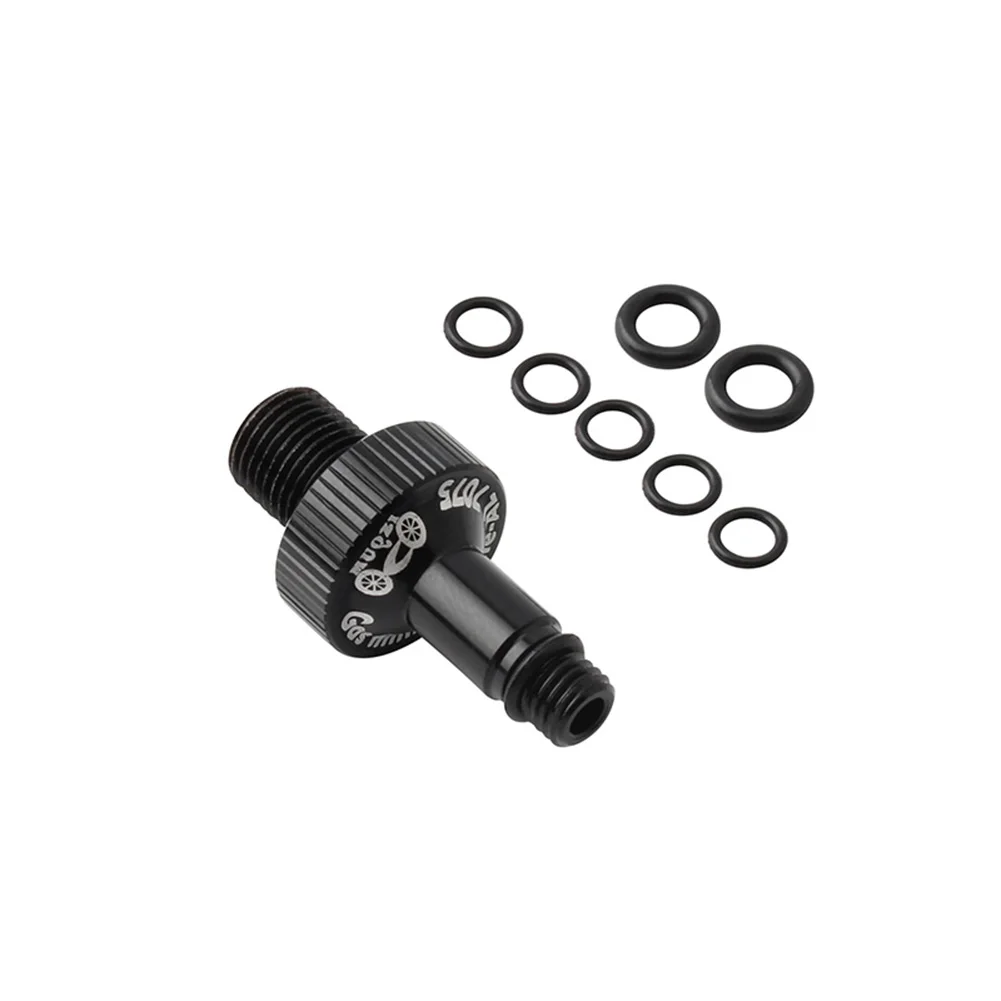 Bike Air Shock Pump Adapter Shock Absorber Valve Adapter for RockShox