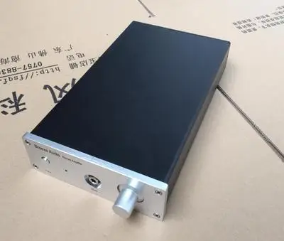 1706 DIY усилитель для наушников алюминиевое шасси Amp Корпус коробка 172*60*251 мм - Цвет: Silver panel