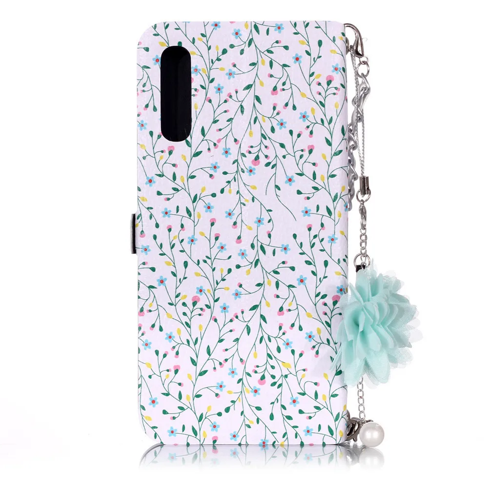 Роскошный цветочный флип-чехол для телефона для iPhone 11 Pro XR X XS MAX 6 6S 7 8 Plus 5 5S Чехол-книжка с ремешком