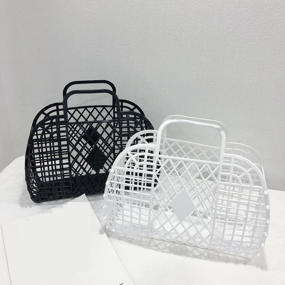 Летняя свежая Супер популярная ручная сумка INS выдолбленная Желейная