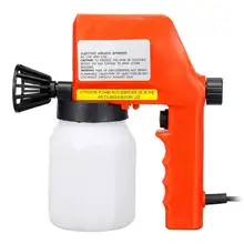 45 Вт, 110 В, Электрический безвоздушный распылитель краски, регулируемая скорость, ручные распылительные пистолеты, электроинструмент, сделай сам, домашняя краска, s, мерный стакан, насадка, комплект