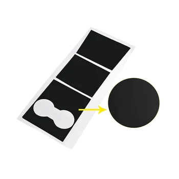 

Console Wrap Kit Carbon fiber epoxy glue sequin film car sticker for Tesla Model 3 Matte Black Center