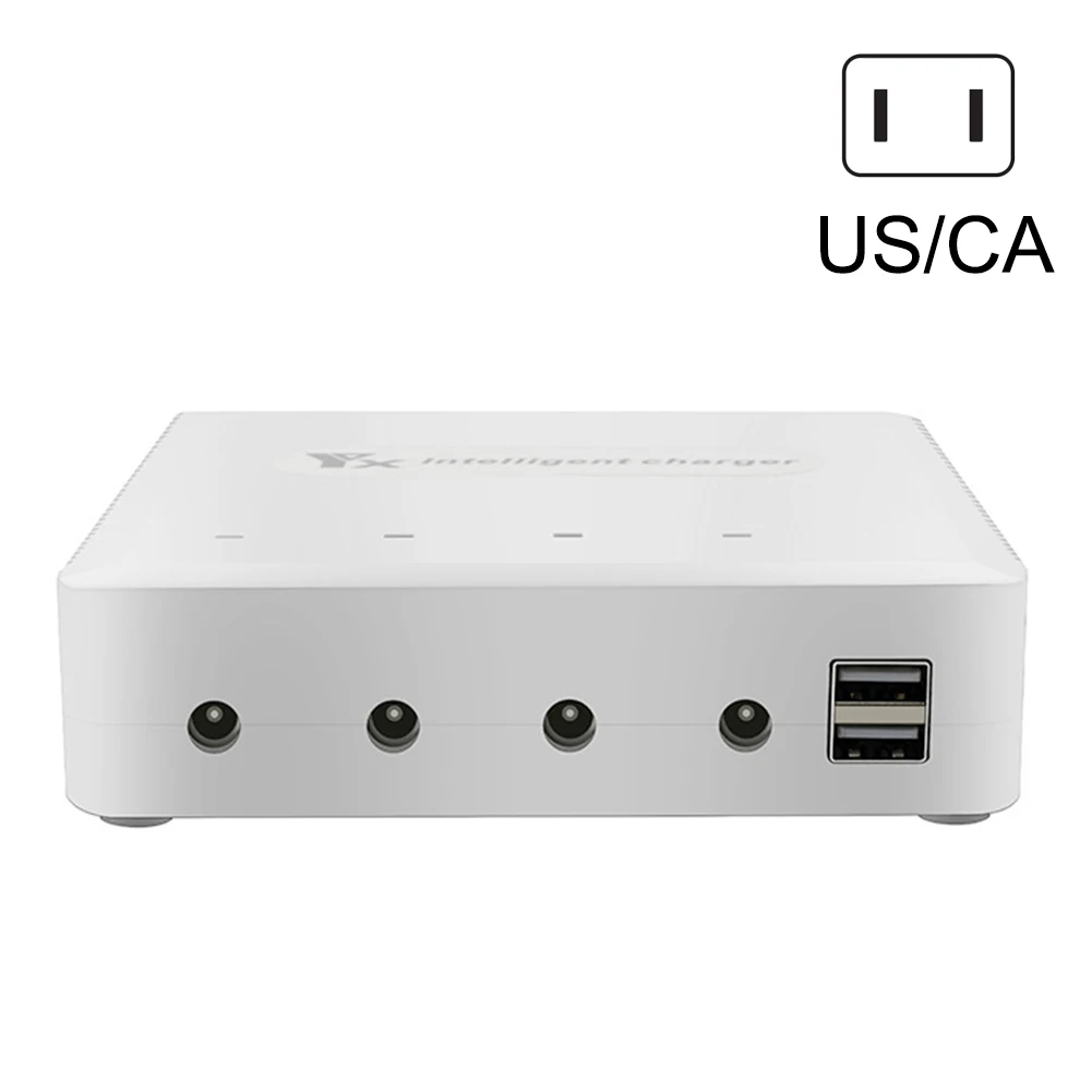 us plug Мульти зарядное устройство зарядки концентратор адаптер для FIMI X8 SE Квадрокоптер Дрон FKU66 - Цвет: us plug