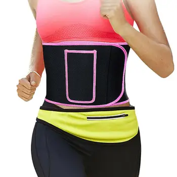 

Unisex Slimming Shapers Belt Waist Trainer Belt Workout for Weight Loss Fitness Fat Burner Back Support