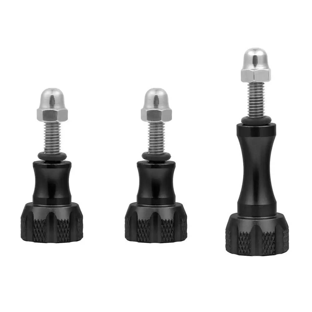 Alumunium Thumbscrew Compatible for Gopro Max,Session,Hero 8/7/6/5/4/3+/3/2/1/Hero 2018/DJI OSMO/Tomtom Bandit/SJCAM Cameras