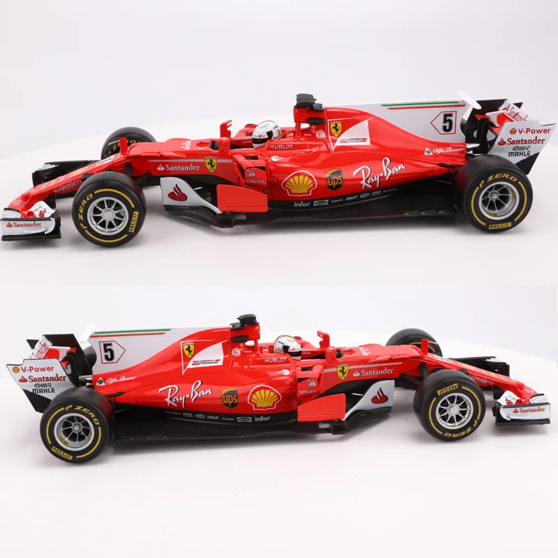 Bimeigao 1: 18 модель сплава Модель автомобиля Феррари Sf70-hf1 модель гоночной машины 17 новые продукты