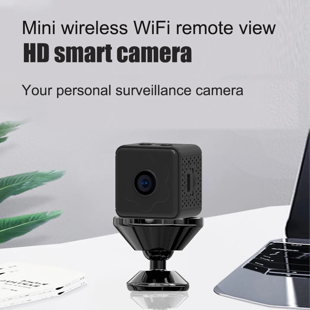 Mini telecamere WiFi Wireless telecamere di sicurezza domestica telecamera  con visualizzazione remota Nanny Cam piccolo registratore con visione  notturna