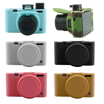 

Portable Soft Silicone Camera Case for Sony RX100M3 RX100M4 RX100M5 RX100 III RX100 IV RX100 V Bag Protective Camera Accessory