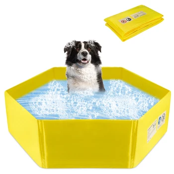 

Portable Foldable Pet Bath Tub Dog Swimming Pool Shower Dog Pool Garden Swimming Pool for bathroom garden beach outdoor