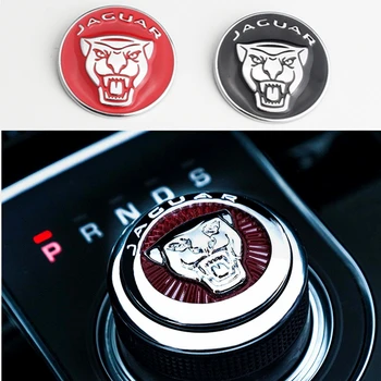

1pc Car Gear Shift Knob Interior Decoration Emblem Decal For Jaguar F-PACE XE XF XJ XEL XFL Car Styling Modificaiton Sticker