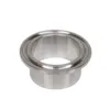 1/2''-8'' Pipe OD Sanitary Weld On Ferrule Tri Clamp Type Stainless Steel SUS 304, Height 21.5mm ► Photo 2/4