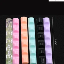 Японский инструмент для маникюра, акриловый держатель для ручек, прозрачный светильник конфетного цвета, терапевтический держатель для ручки