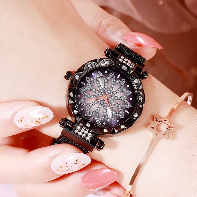 Watch Womens Wristwatch Magnetic Strap  Female Wrist Watch 2020 Magnet -  2023 Women - Aliexpress