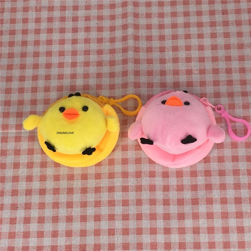 2 цвета новый мешочек для монет с курицей маленький 8 см крючком ключей|Кошельки