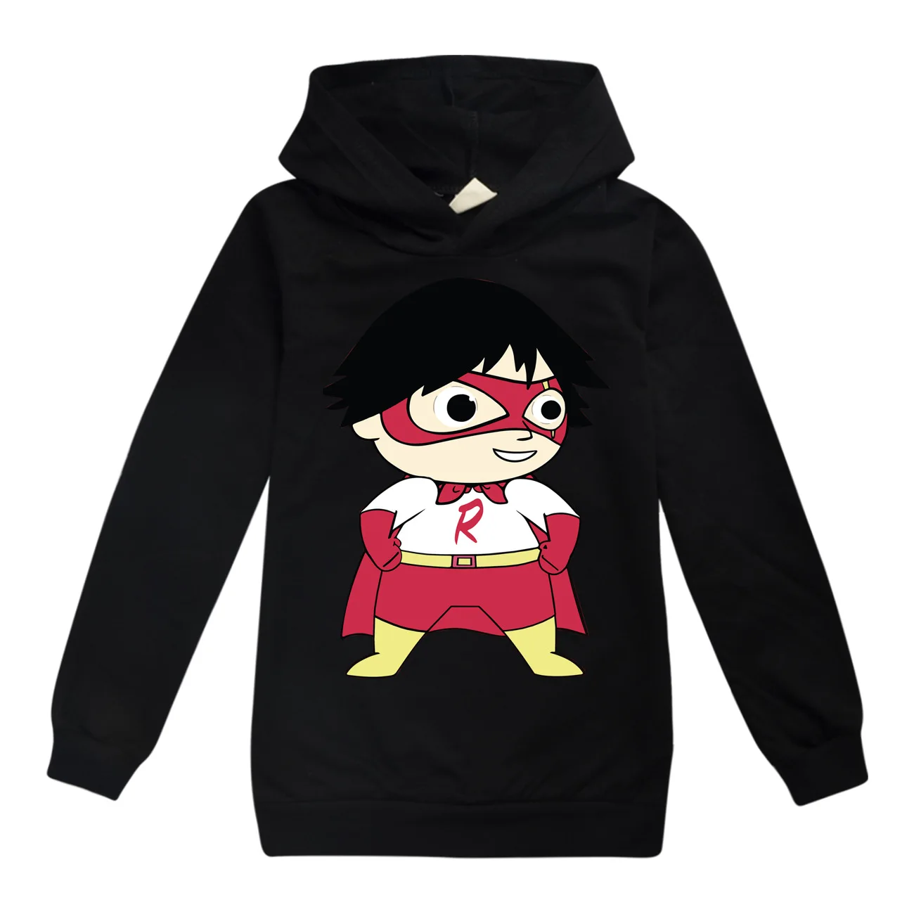 H901-black black Hoodies JOJO Siwa Sweatshirts jacket Tops Clothes T Shirt Girls Cosplay Costume Clothing Birthday Gift Ryan Toys Review - Цвет: H901-black