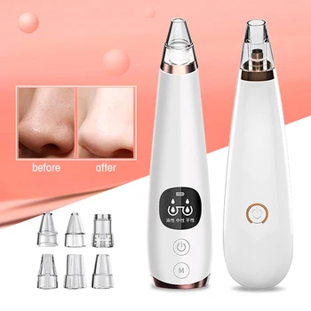 

Clean Blackhead Vacuum Suction Remove Machine Electric Blackhead Remover Skin Care Device Face Pore Acne Pimple Removal Tools