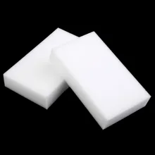 100 шт/партия белая волшебная губка Очиститель Ластик многофункциональная Чистящая меламиновая губка для уборка кухни, ванной 100x60x15 мм