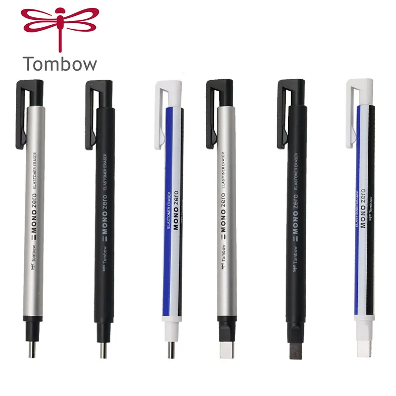 TOMBOW MONO Zero ластик механический ластик многоразового использования форма ручки резиновый пресс тип коррекция рисования школьные канцелярские принадлежности 1 шт