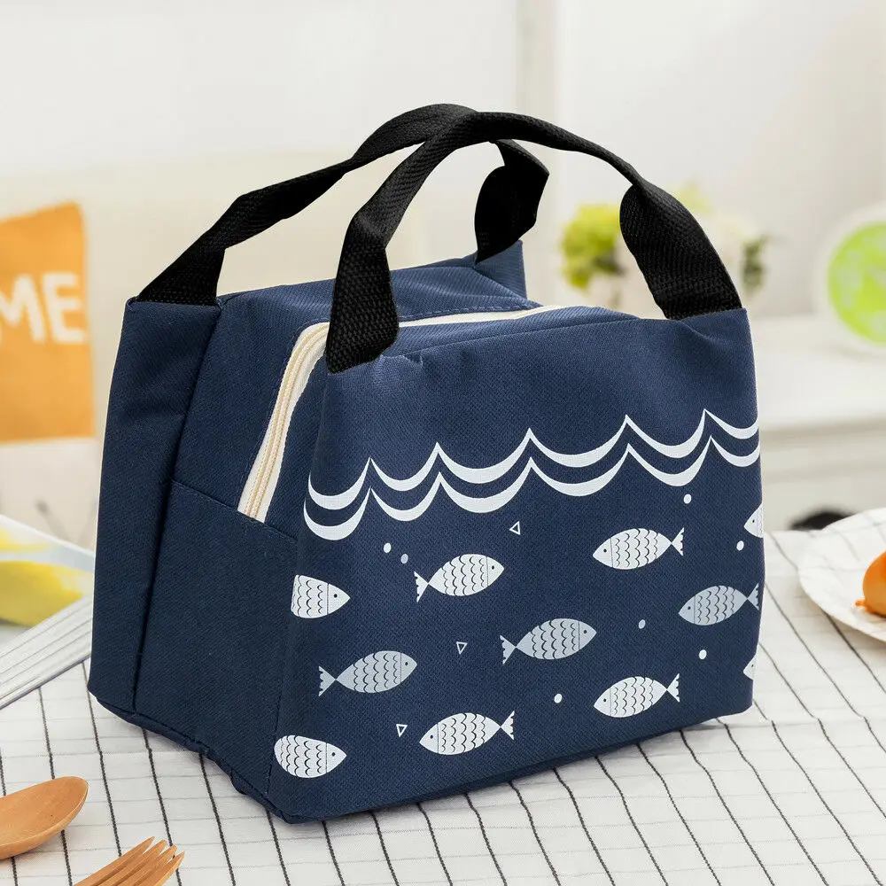 Портативный Термоизолированный кулер Bento сумка для обедов Tote для пикника сумка для хранения сумки для обедов