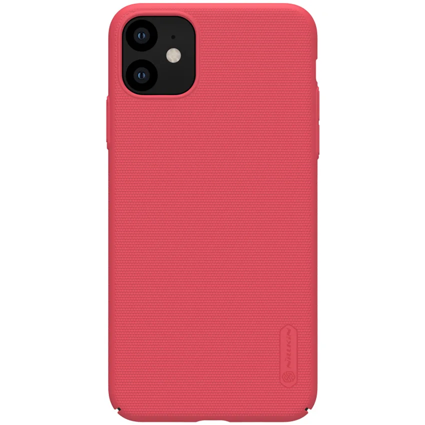 10 шт./лот для iPhone 11 кейс чехол для iPhone 11 Супер Матовый экран для iPhone 11 6,1'' - Цвет: Красный