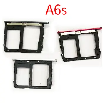 

100pcs SIM Card Holder Tray For Samsung Galaxy A6S SD Sim Card Holder Slot Adapter Replacement