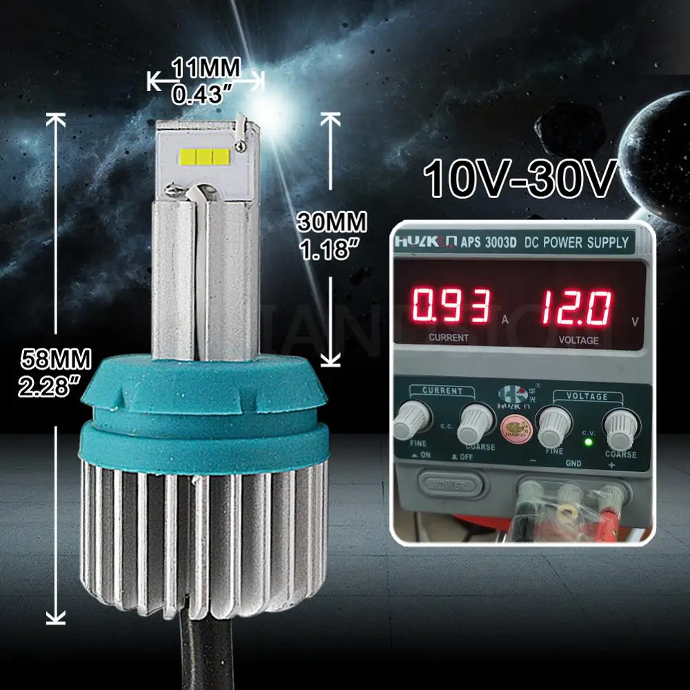 1 комплект светодиодный фонарь T15 W16W 1156 BA15S 1157 BAY15D 7443 T20 парковочный задний стоп