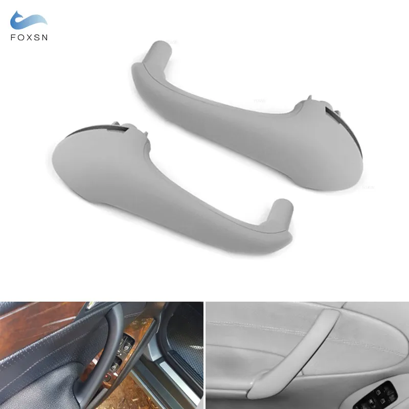 

Серая левая/правая накладка на переднюю дверь, сменная крышка ручки для Mercedes Benz C Class W203 C230 C240 C320 2003 2004 2005 2006 2007