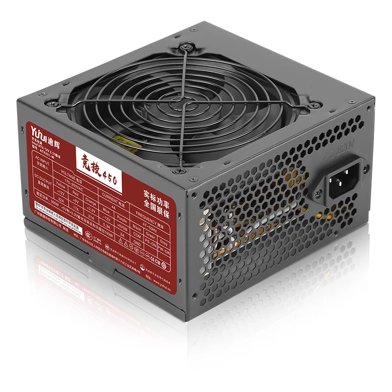 PSU для Sama Yuhui конкурентоспособный источник питания 550/450 ATX12V игра Mute источник питания 400 Вт/300 Вт источник питания ATX340-N ATX331-W
