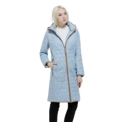 VQ526 blue Акции Последние несколько частей пальто женское длинное пальто с капюшоном парки теплая одежда плюс размер 46-58 зимняя куртка Европа женщины значение - Цвет: VQ526 blue