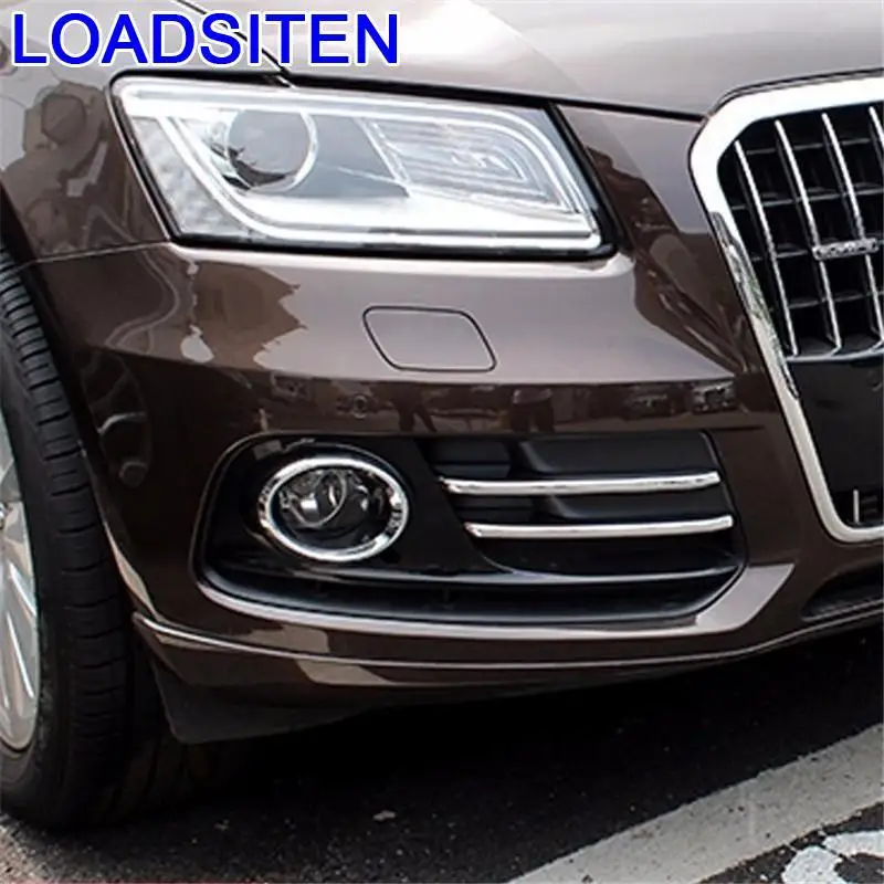 

Chromium Decorative Automovil Modified Front Fog Lamp Exterior Trim Covers Modification Protecter Car Styling 17 FOR Audi Q5