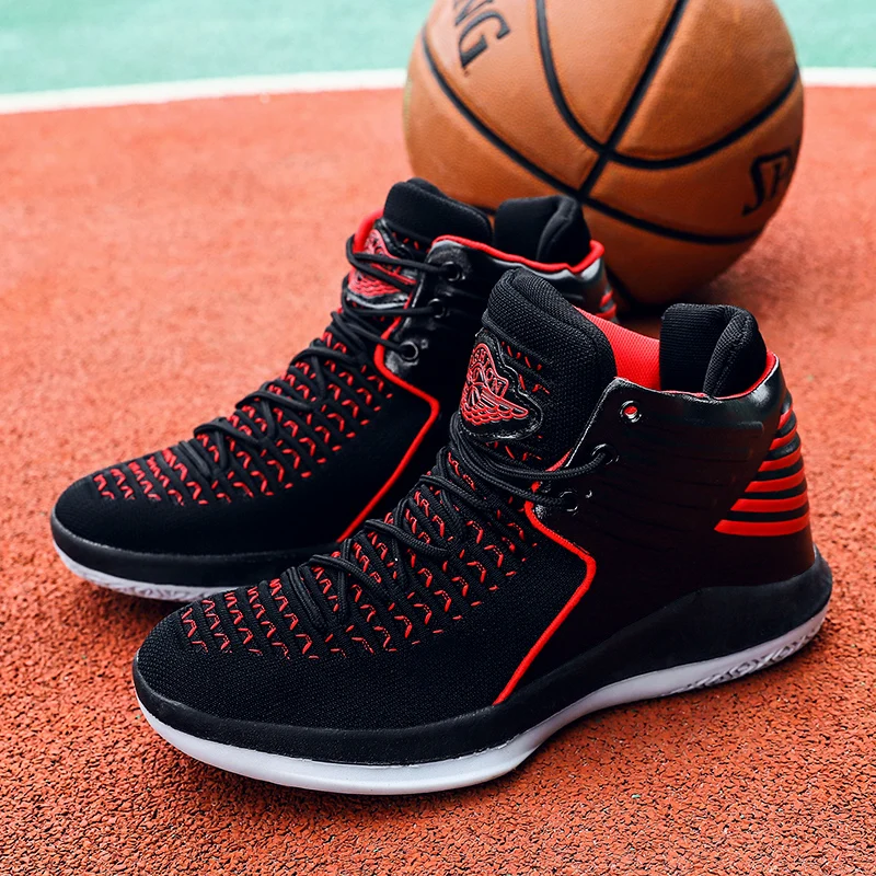 Мужские баскетбольные туфли Jordans классические нескользящие спортивные